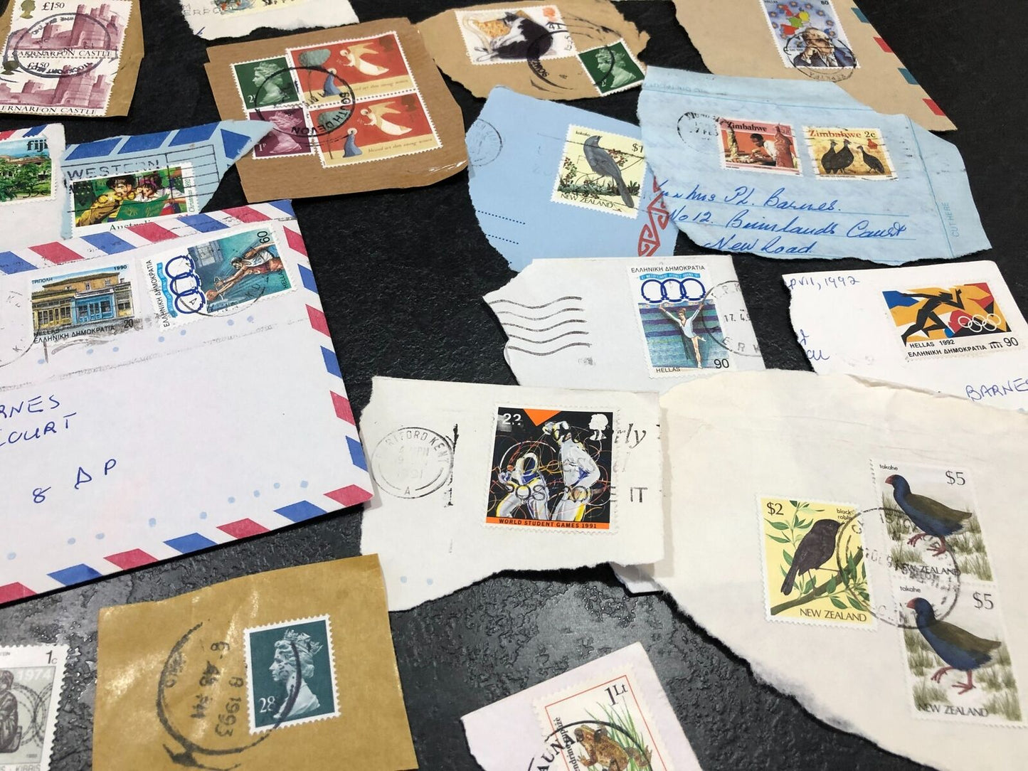 Large Joblot Of Over 100 Stamps England Winners 1966 Unused, Europe, Canada Etc