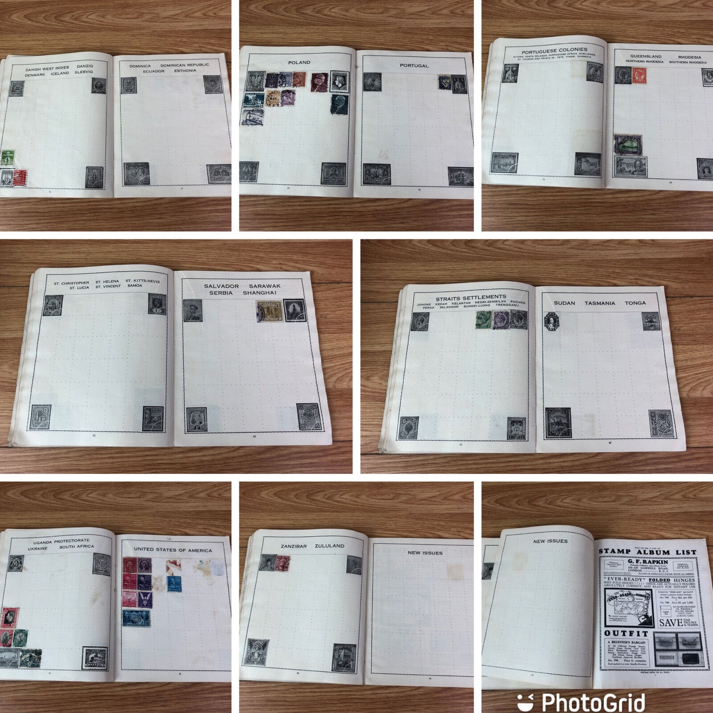 The Marvel Fourth Edition Stamp Album For Postage Stamps Of The World