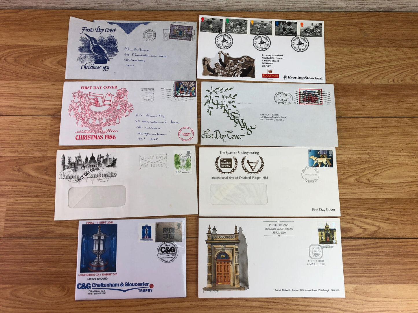Bundle 33 x Royal Mail GB FDC First Day Covers 1964-2005