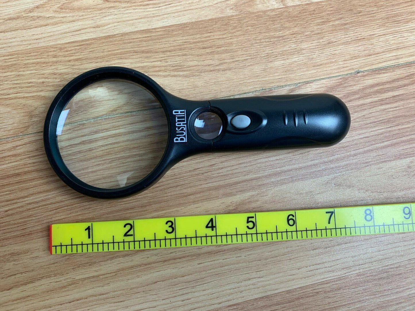 Magnifying Glass with Light Busatia Led Illuminated Magnifier with 3X 45X Glass