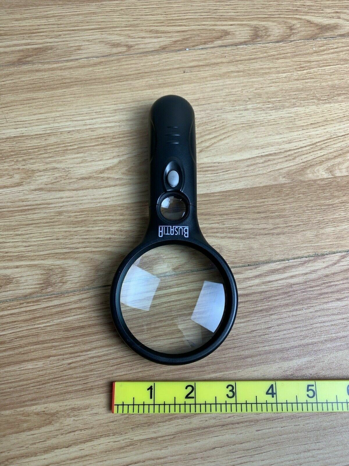 Magnifying Glass with Light Busatia Led Illuminated Magnifier with 3X 45X Glass