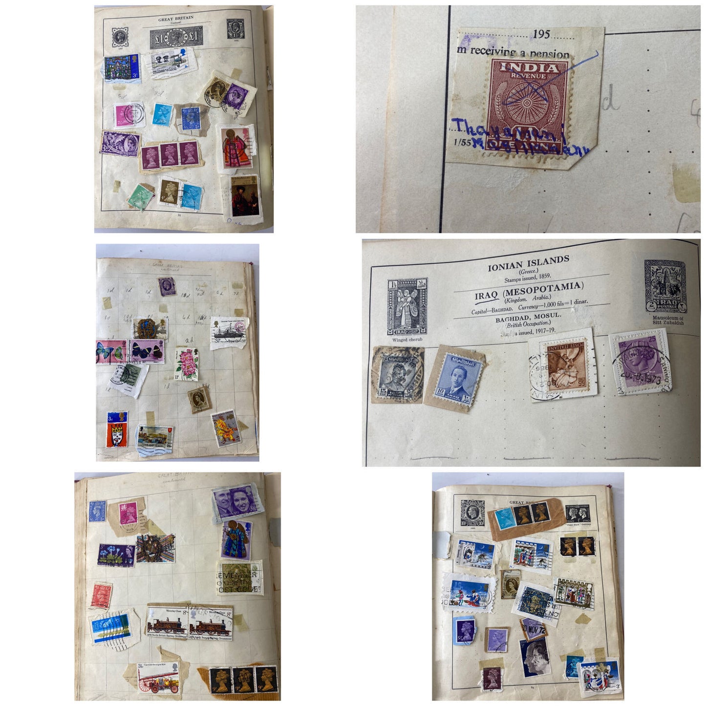 The Strand Stamp Album for The Postage Stamps of the World with Stamp Collection