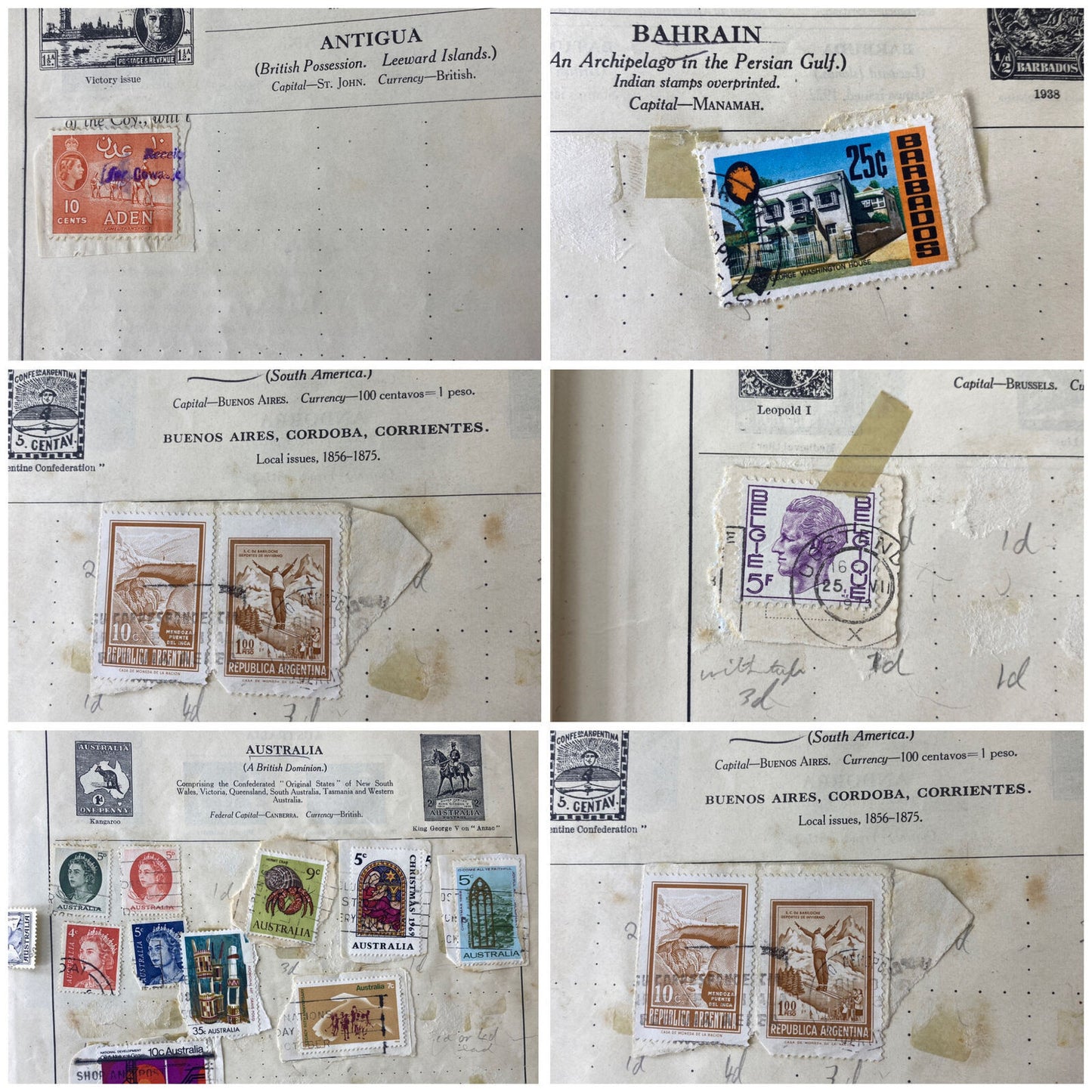 The Strand Stamp Album for The Postage Stamps of the World with Stamp Collection