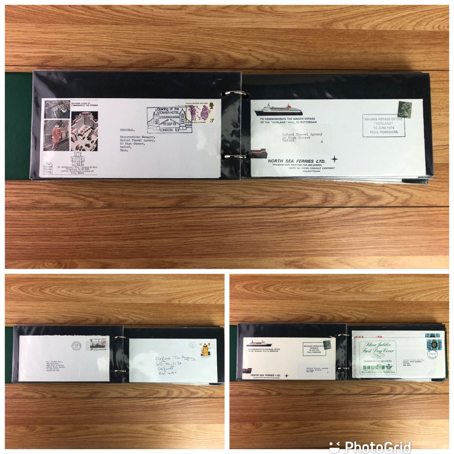New Pioneer Green First Day Cover Album With 45 First Day Covers 1965-1999