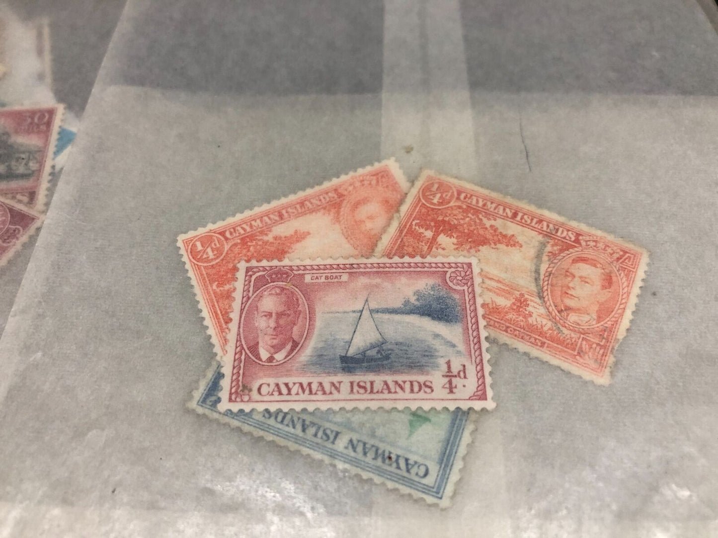 Collection Of Stamps From Hong Kong, Kenya, Uganda, Cayman Islands, St. Lucia