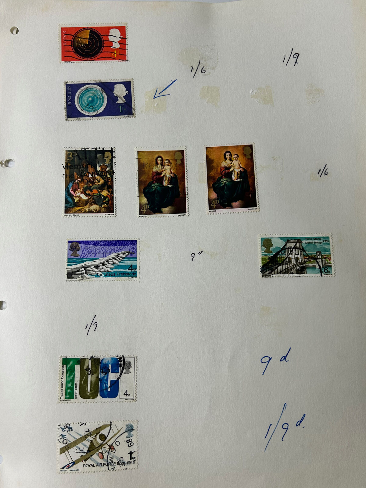 Mixed Bag/Job Lot of Collectible British First Class and Other Stamps