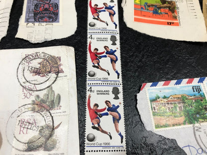 Large Joblot Of Over 100 Stamps England Winners 1966 Unused, Europe, Canada Etc