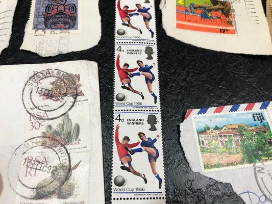 Large Joblot Of Over 100 Stamps England Winners 1966 Unused, Europe, Canada Etc