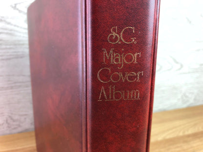 Red SG First Day Cover Album With 54 x First Day Covers 1967 - 1983
