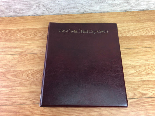 Royal Mail First Day Covers Album With 58 x Covers 1967 - 2003 Definitives
