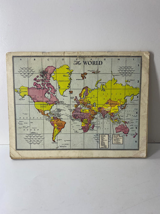 Vintage Collection Builder Paperback Stamp Album With Collection of Stamps
