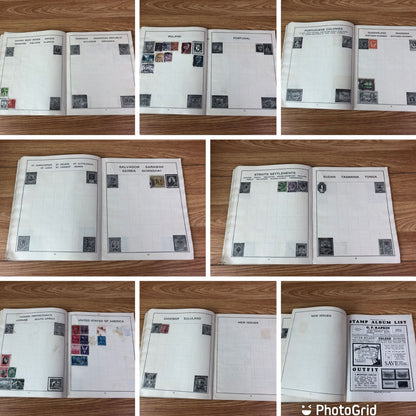 The Marvel Fourth Edition Stamp Album For Postage Stamps Of The World