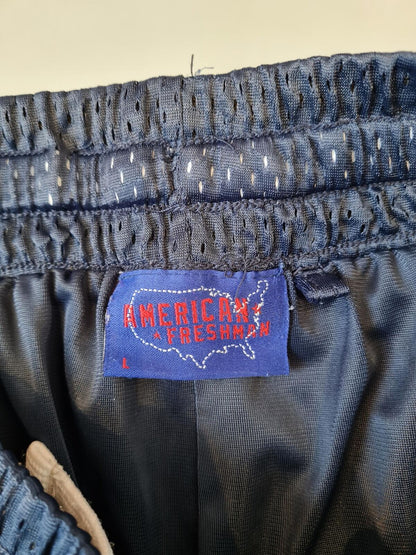 American Freshman Men's Navy Sports Shorts Size Large