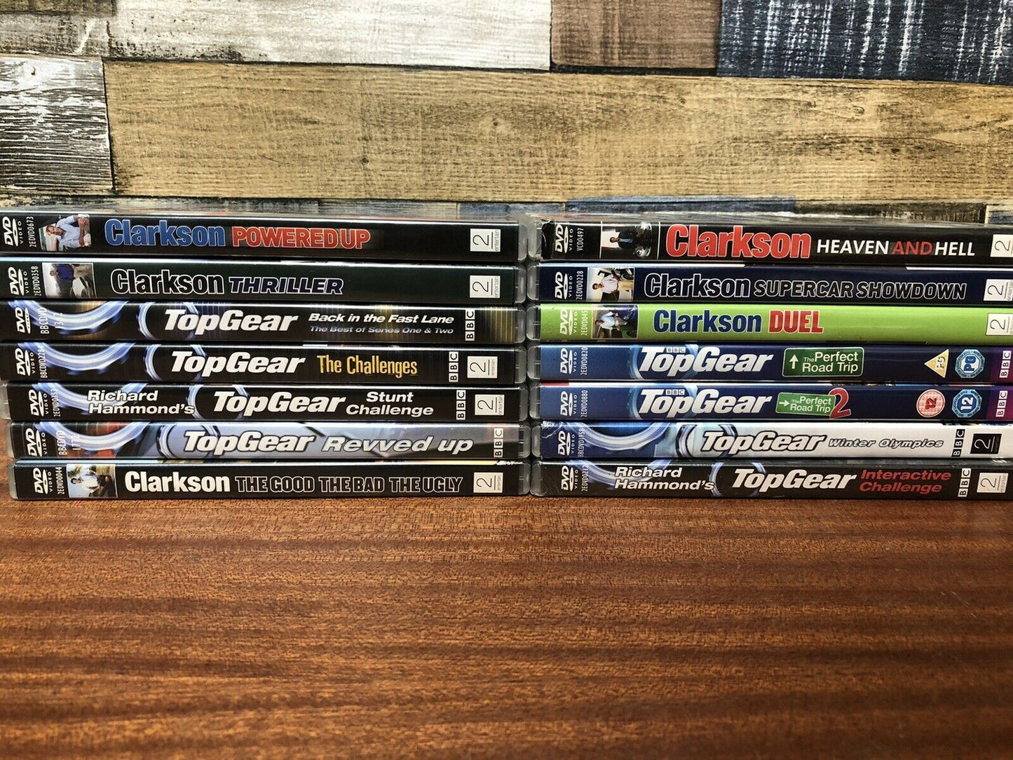 Bundle Of 14 Top Gear & Clarkson DVD's ~ Hours Of Entertainment