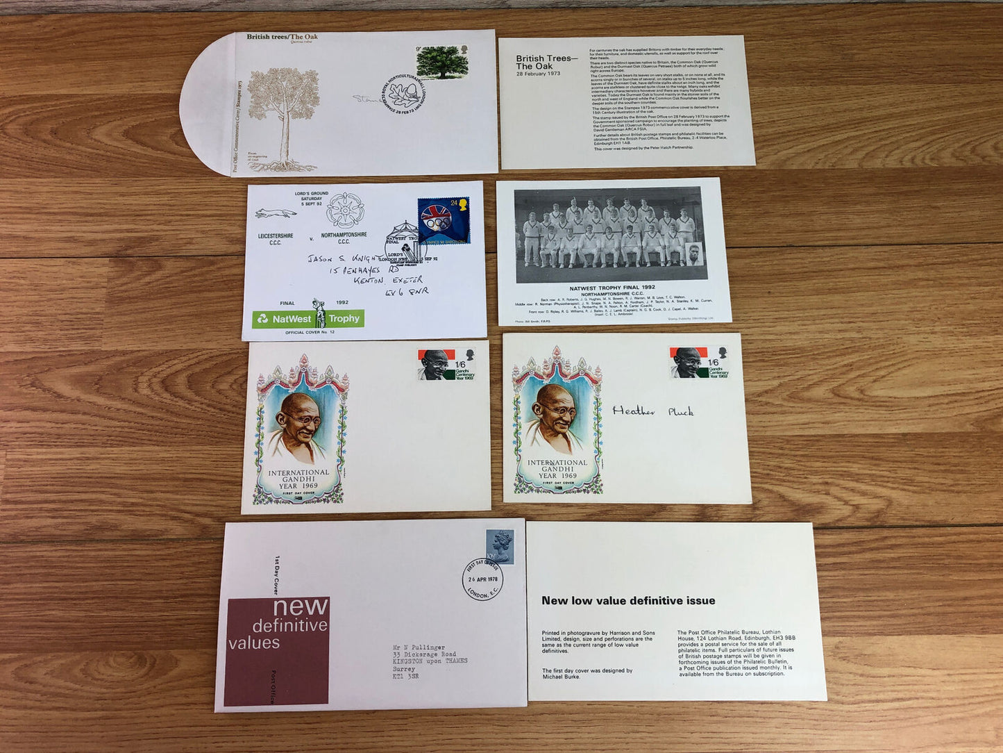 Bundle 33 x Royal Mail GB FDC First Day Covers 1964-2005