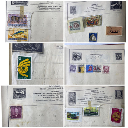 The Strand Stamp Album for The Postage Stamps of the World with Stamp Collection