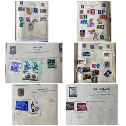 The Strand Stamp Album for The Postage Stamps of the World with Stamp Collection