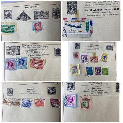 The Strand Stamp Album for The Postage Stamps of the World with Stamp Collection