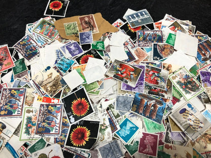 HUGE Joblot Used Stamps, Royals, Nativity, NZ, South Africa, '66 World Cup (New)