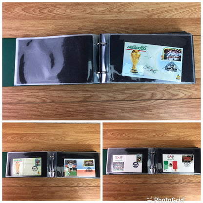 New Pioneer Green First Day Cover Album With 45 First Day Covers 1965-1999