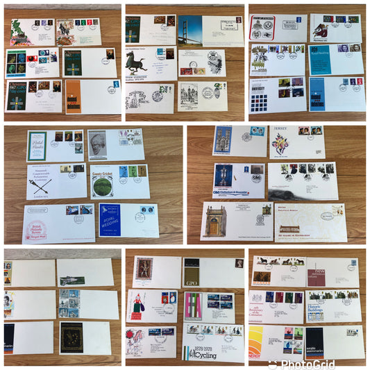 Bundle Loose First Day Covers 1966 - 2005