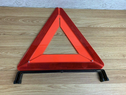 Car Warning Triangle WIth Red Case