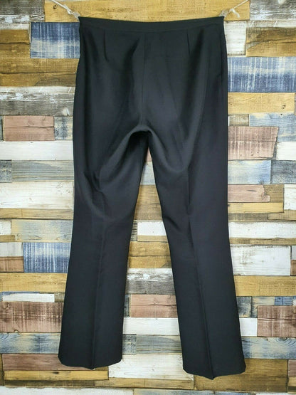 Dorothy Perkins Ladies Black Trousers Size UK 12