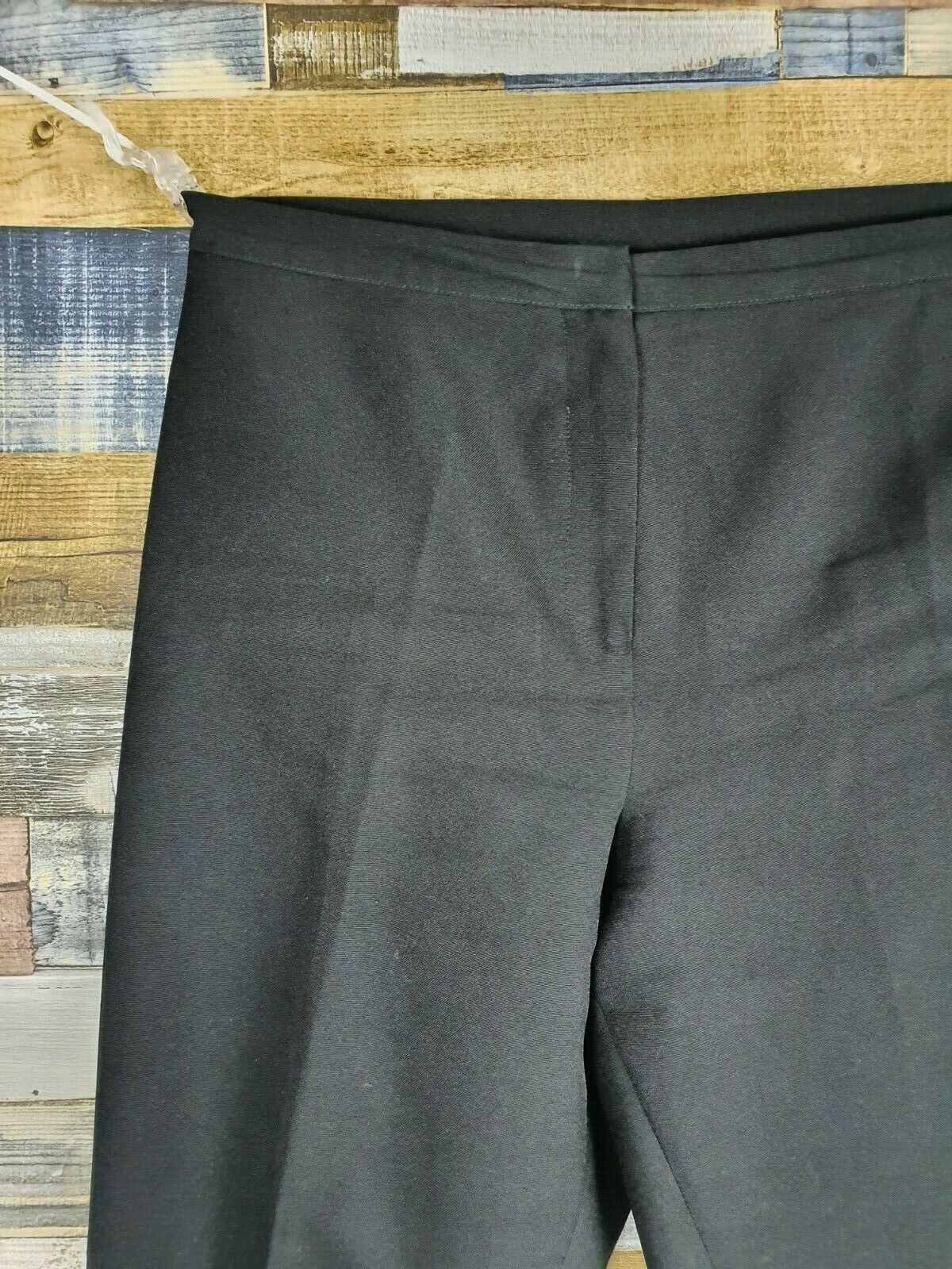 Dorothy Perkins Ladies Black Trousers Size UK 12