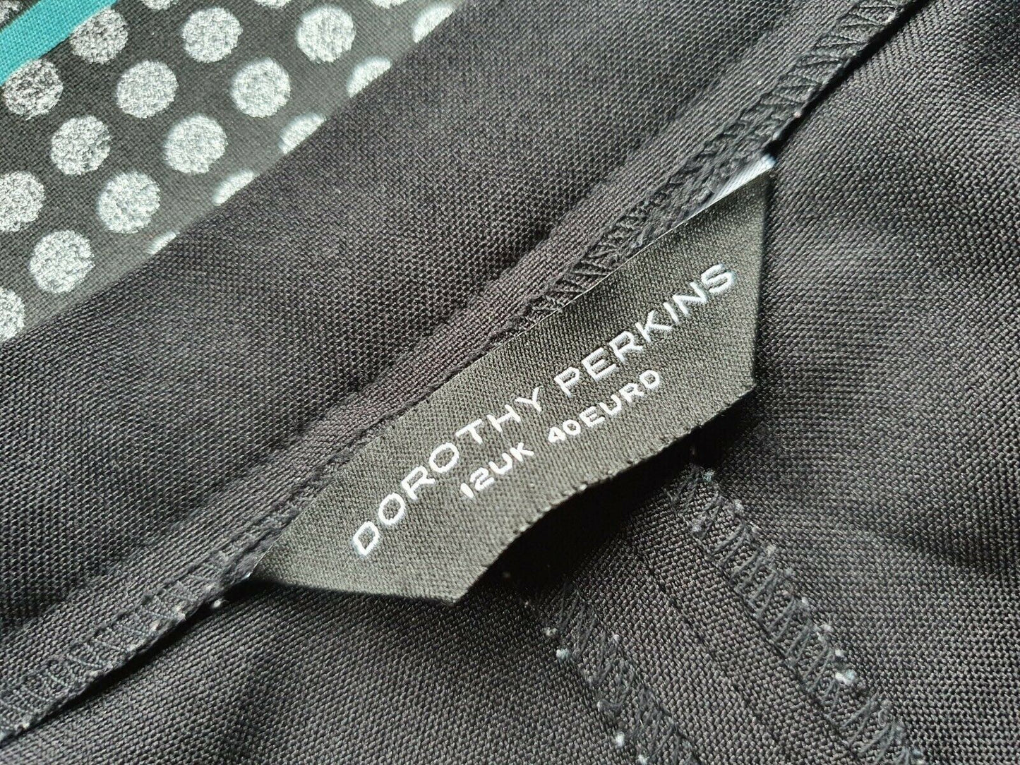 Dorothy Perkins Ladies Black Trousers Size UK 12