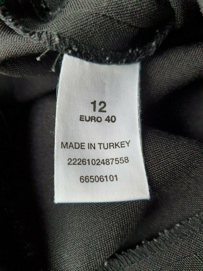Dorothy Perkins Ladies Black Trousers Size UK 12