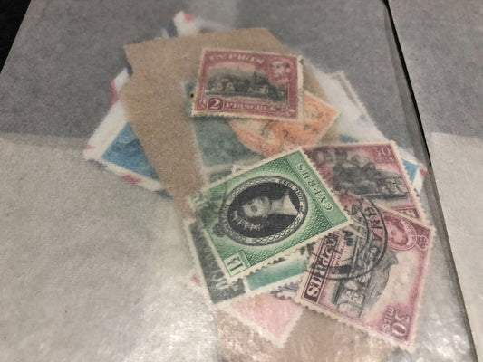 Collection Of Stamps From Hong Kong, Kenya, Uganda, Cayman Islands, St. Lucia