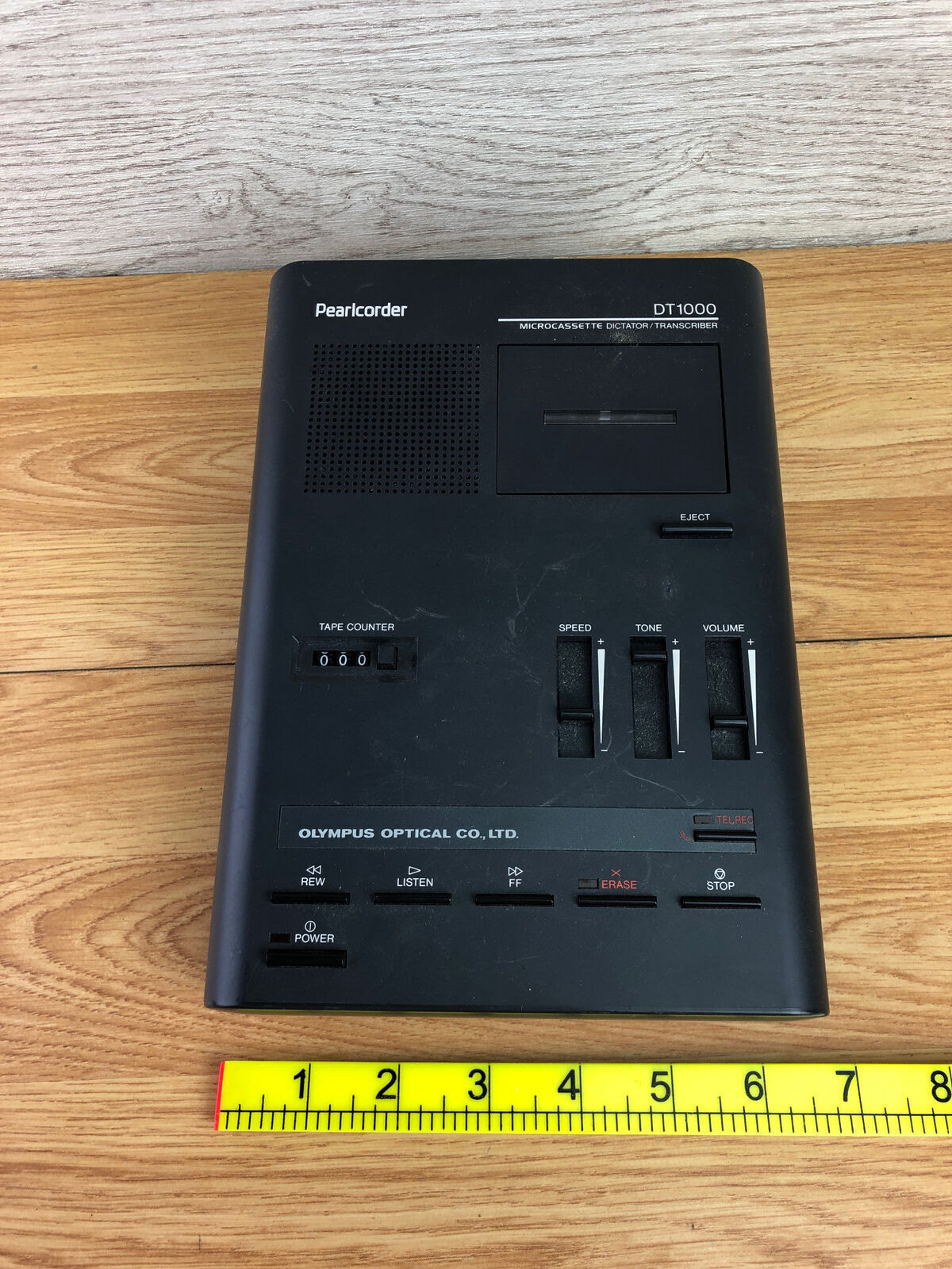 Olympus Pearlcorder DT1000 Microcassette Dictator Transcriber Spares Or Repairs