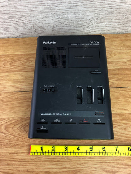 Olympus Pearlcorder DT1000 Microcassette Dictator Transcriber Spares Or Repairs