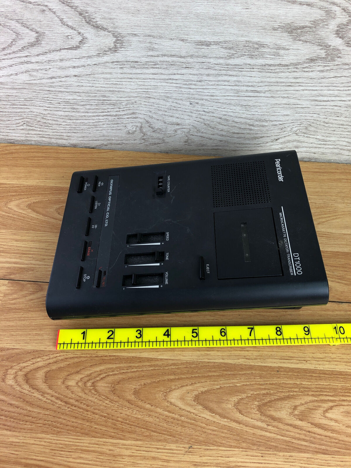 Olympus Pearlcorder DT1000 Microcassette Dictator Transcriber Spares Or Repairs