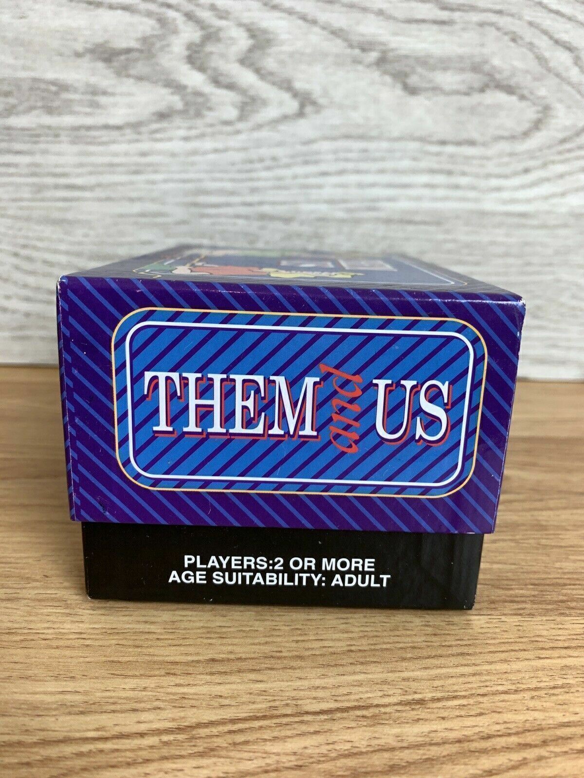 Them and Us The Battle of Brawn and Beauty Game Team card Quiz game