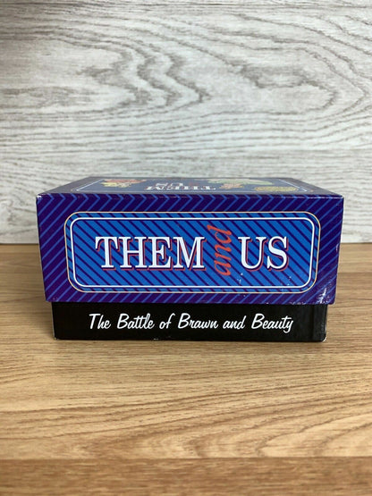 Them and Us The Battle of Brawn and Beauty Game Team card Quiz game