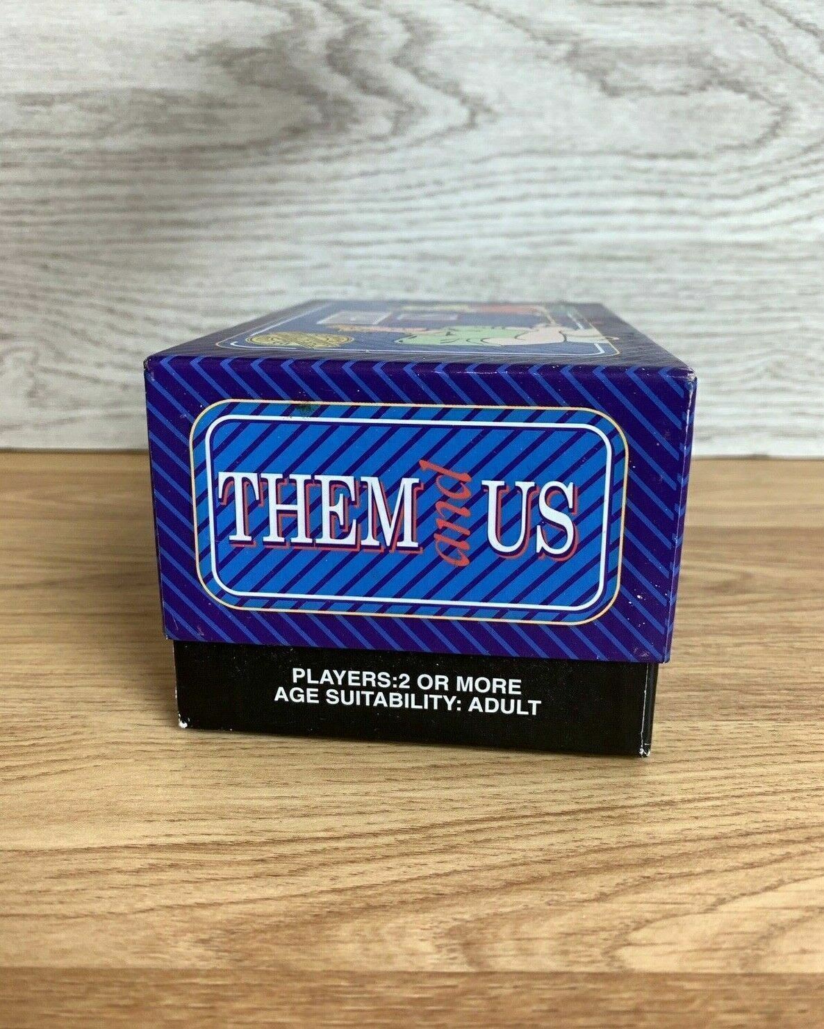 Them and Us The Battle of Brawn and Beauty Game Team card Quiz game