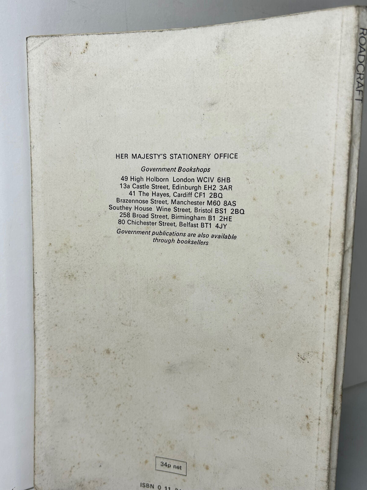 Roadcraft The Police Driver's Manual ( Her Majesty's Stationery Office, 1974)