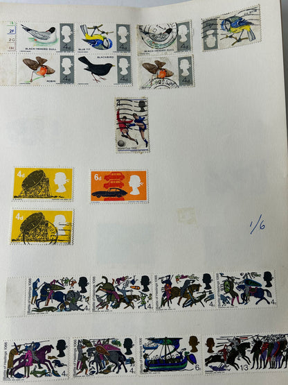 Mixed Bag/Job Lot of Collectible British First Class and Other Stamps
