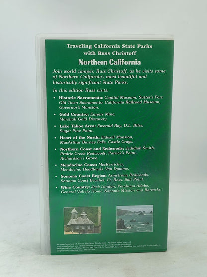 Northern California Traveling California State Parks On VHS Video Cassette Tape