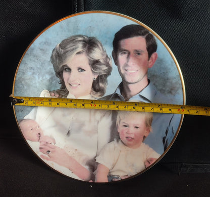 Connoisseur Prince & Princess of Wales Fine Bone China Collectors Plate