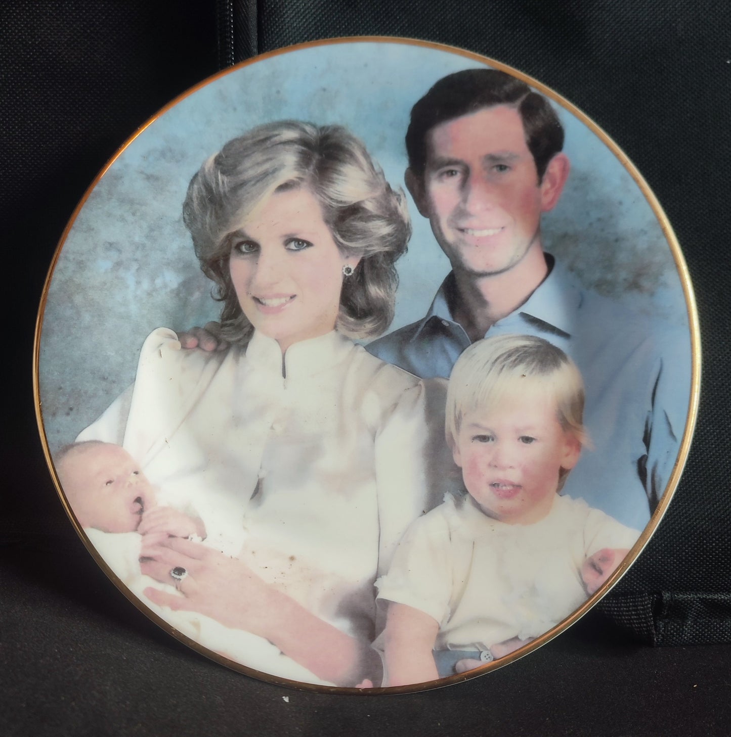 Connoisseur Prince & Princess of Wales Fine Bone China Collectors Plate